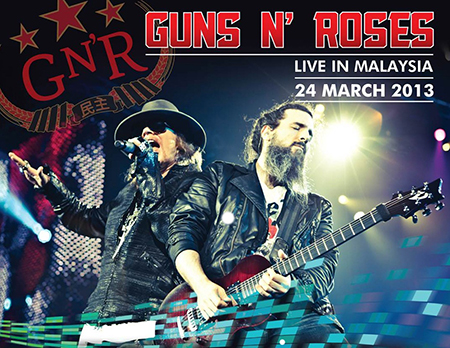 Gun N Roses Live In Malaysia 2013