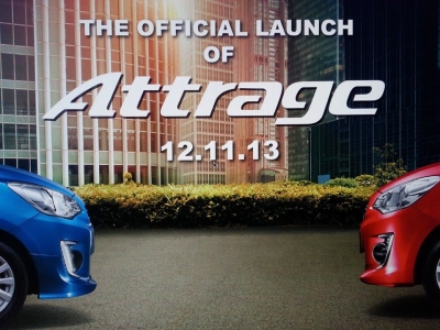 Mitsubishi Attrage Launch 2013