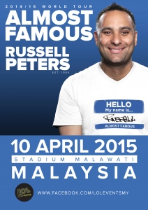 Russell Peters Notorious World Tour 2012